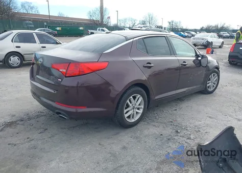 2011 Kia Optima Lx из США, поврежденный, VIN KNAGM4A75B5175045